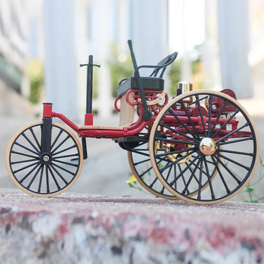 1:12 Scale Retro Alloy Tricycle